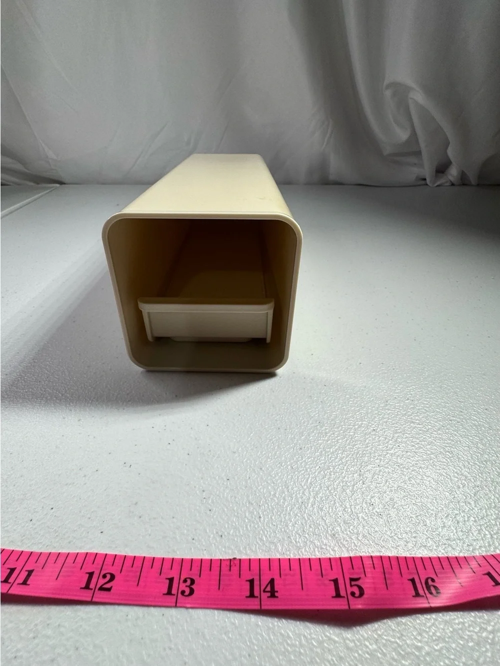 Vintage Tupperware Cracker or Velveeta cheese keeper Model #1696
